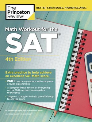cover image of Math Workout for the SAT